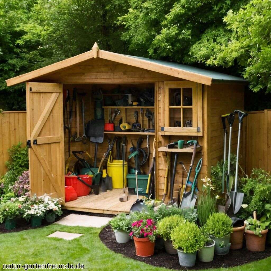 Welche Vorteile bietet ein solides Gartenhaus für die Organisation im Garten?