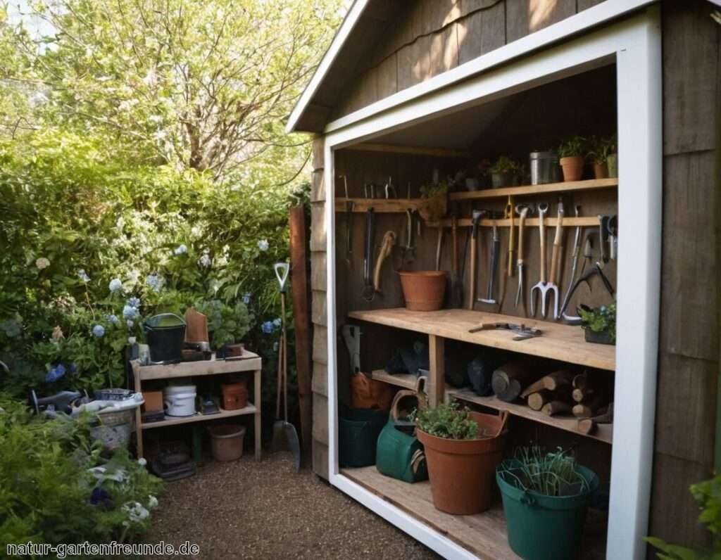 Welche Vorteile bietet ein solides Gartenhaus für die Organisation im Garten?