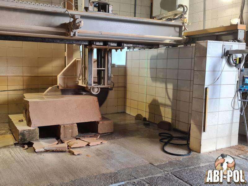 CNC-Bearbeitung von Sandstein